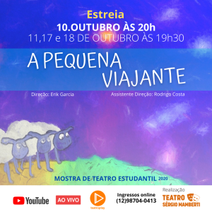 A Pequena Viajante – Transmissão ao vivo