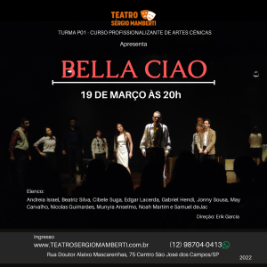 Bella Ciao – Dia 19 de março às 20h