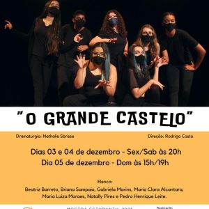 Espetáculo “O Grande Castelo” – Dias 03,04 e 05 de dezembro.