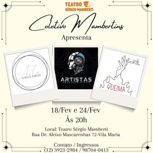 Mostra de Cenas-Turma P03 – dias 18 e 24 de fevereiro